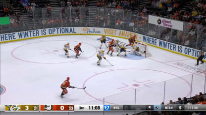 NSH@ANA: Annunen with a great save against Jeffrey Viel