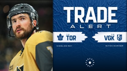 Maple Leafs Complete Trade With Vegas