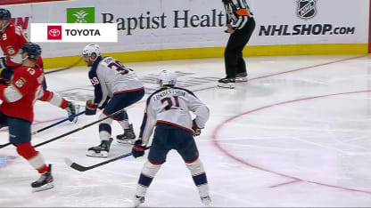 CBJ@FLA: Bennett scores PPG against Elvis Merzlikins