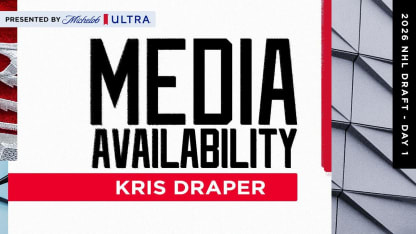 Kris Draper 2026 NHL Draft Day 1 