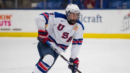Tyler Weiss USA Hockey NTDP 2018 NHL Draft
