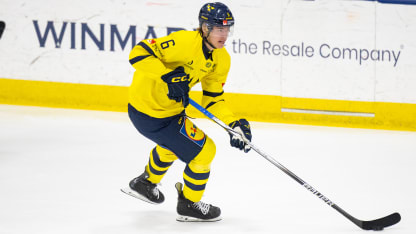 Hurtig Named To Sweden's World Junior Roster - 04.12.24