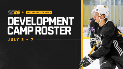 Penguins Announce 2025 Development Camp Roster