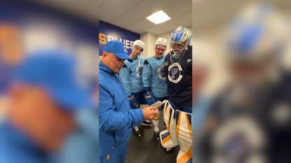 Blues read social media comments