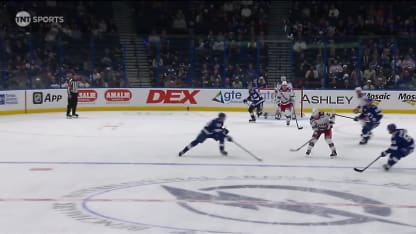 William Cuylle with a Goal vs. Tampa Bay Lightning