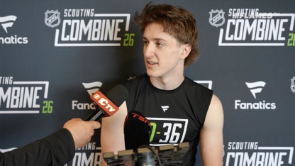 NHL Combine - Ben Macbeath