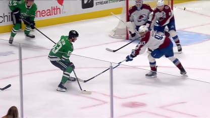 COL@DAL: Johnston scores goal against Mackenzie Blackwood