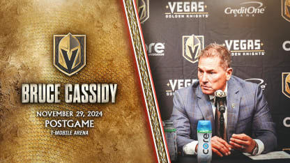 Bruce Cassidy Postgame 11/29