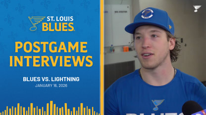 Postgame: Jan. 16 vs. TBL