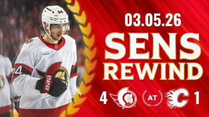 Sens Rewind: Cozens Stays Hot as Sens Extinguish Flames