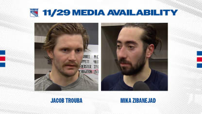 Postgame: Trouba and Zibanejad