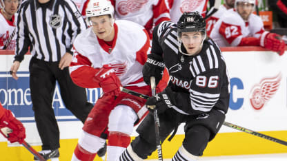 Hughes Red Wings game action