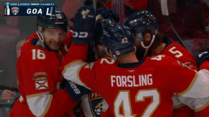 FLA vs. CAR: Boqvist scores beauty backhander