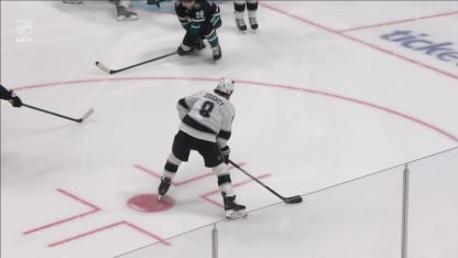 LAK@SJS: Doughty scores goal against Yaroslav Askarov