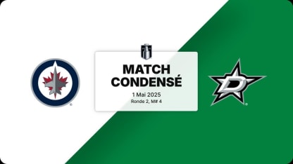 Match condensé : WPG @ DAL, match no 4