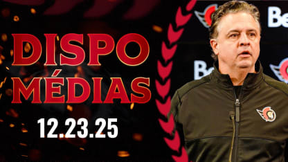 Travis Green dispo médias avant le match contre BUF