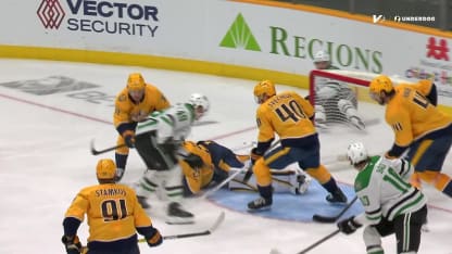 DAL@NSH: Hryckowian scores goal against Justus Annunen