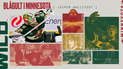 Minnesota Wild spelarblogg oktober Jesper Wallstedt