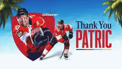 Thank you Patric Hornqvist