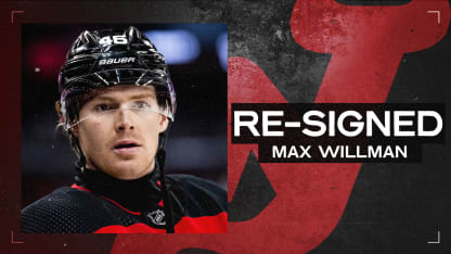 Devils Re-Sign Max Willman | RELEASE