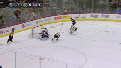 Subban's sliding pad save
