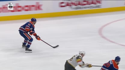 VGK@EDM: Kane scores goal against Adin Hill