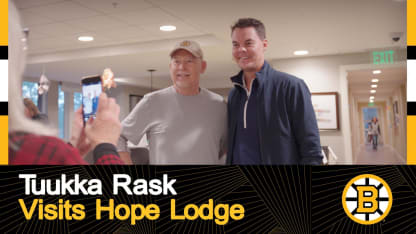 Tuukka Rask Visits Hope Lodge