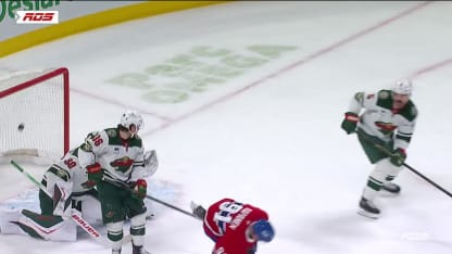 MIN@MTL: Carrier marque un but contre Jesper Wallstedt