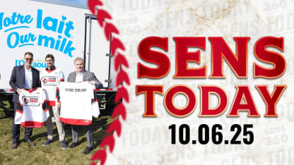 Sens Today: A Busy Day For The Sens