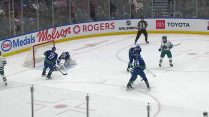 SJS@VAN: Gaudette scores goal against Kevin Lankinen