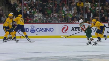 NSH@MIN: Kaprizov scores PPG against Justus Annunen