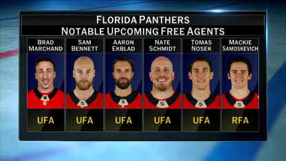 NHL Tonight on the Florida Panthers' free agency