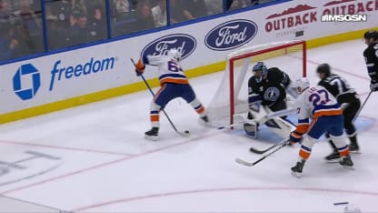 Islanders Calum Ritchie goal of season between legs