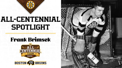 All-Centennial Team Spotlight: Frank Brimsek