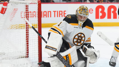 Swayman's dazzling stick save