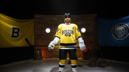 Photos: Bruins Stadium Series Uniform Unveil