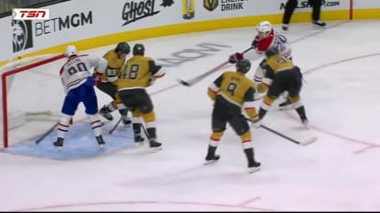 MTL@VGK: Slafkovsky scores empty-net goal