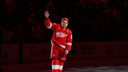 Red Wingsin Kane sai 500 maalia täyteen