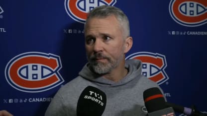 Avant-match c. BUF : St-Louis