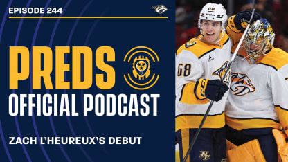 POP 244: Preds Win! Plus Zach L'Heureux's NHL Debut