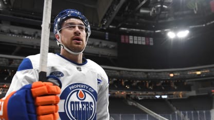 Pre-Game Skate vs. Canucks (Oct. 11)