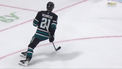 MTL@SJS: Wennberg scores goal against Jakub Dobeš