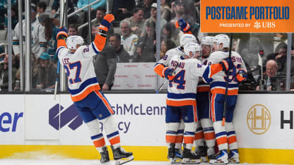 UBS Postgame Photos: Islanders 2, Sharks 1 OT