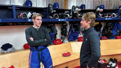 Xavier Villeneuve Lane Hutson