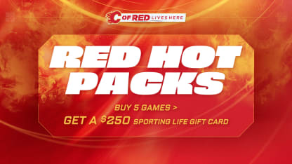 Calgary Flames 5-Game Red Hot Game Pack