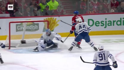 TOR@MTL: Danault scores goal against Joseph Woll