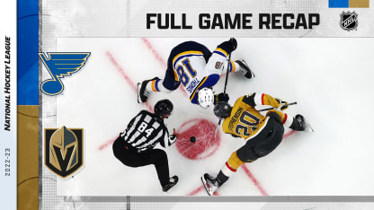 Recap: VGK 5, STL 4 - F/SO
