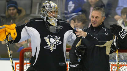 Gilles Meloche and Marc-Andre Fleury