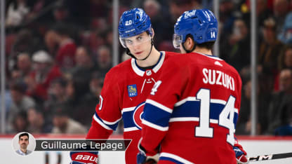 Slafkovsky est en avance sur le plan, croit Suzuki