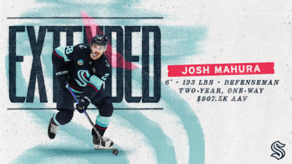 Seattle Kraken Sign Josh Mahura to Two-Year Contract Extension-pr